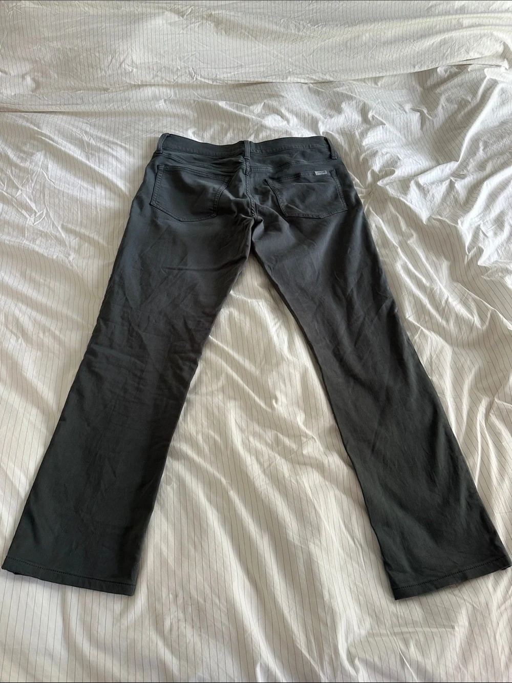Joe’s - Men’s Classic Deep Forest Green Straight-Leg Slim Fit Jeans